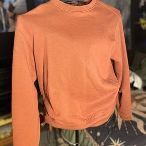 Orange Adidas Sweater